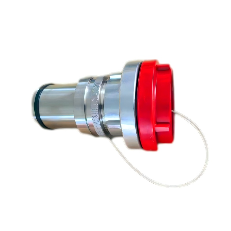 Uppgradera ditt brandsäkerhetssystem med rostfritt stål 65mm Storz Single Point Booster Valves