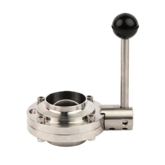 Hur används en vridspjäll för flödeskontroll?