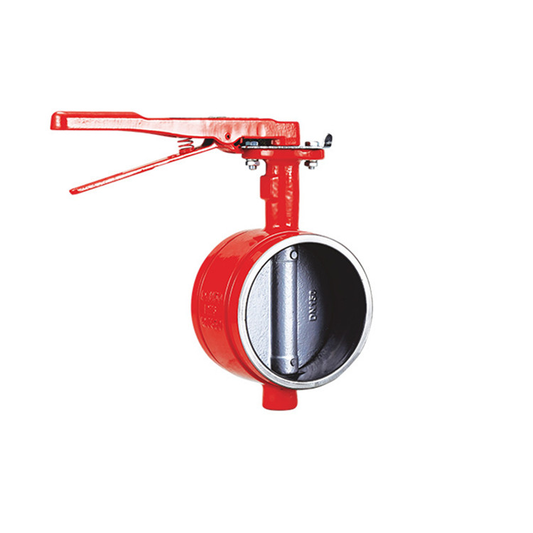 Fire Sprinkler System Grooved Signal Butterfly Valve